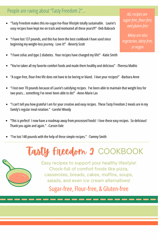 PRE-ORDER Tasty Freedom 2 Paperback Cookbook