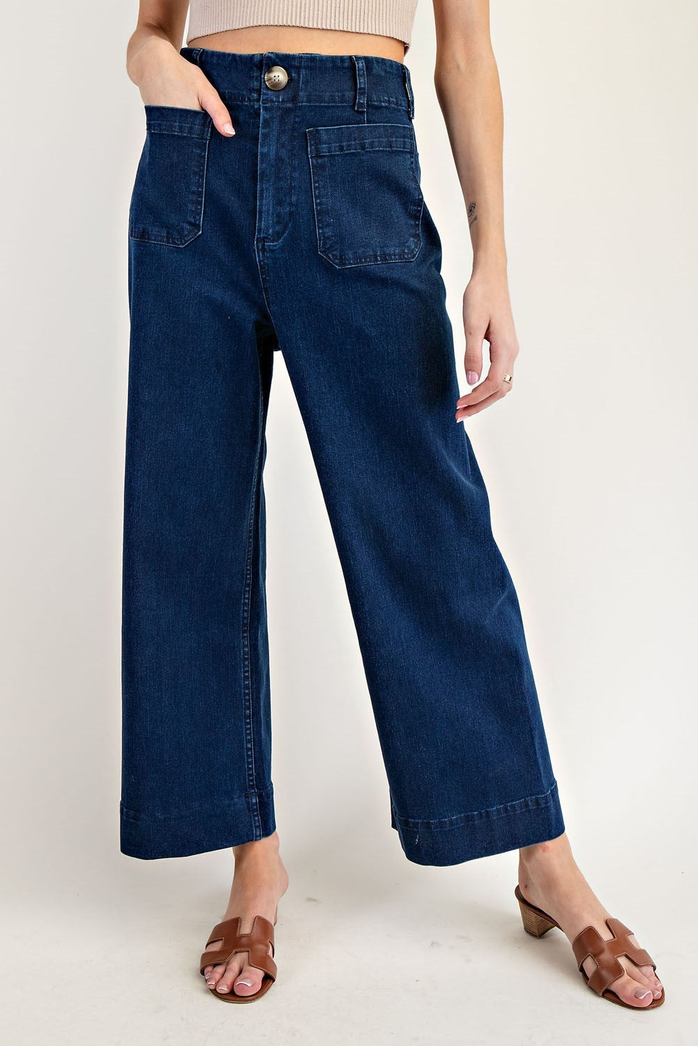 【YOURNUS】Geiss Deep Blue Wide Denim Pants YOURNUS】Geiss Deep Blue Wide Denim Pants (YOURNUS/デニム