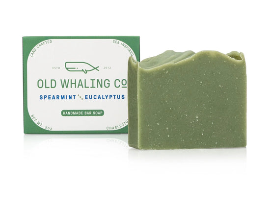 Spearmint & Eucalyptus All Natural Hand Made Bar Soap 5oz