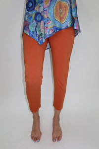 Paprika Pull On Capri Legging