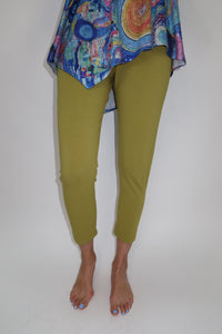Spud Green Pull On Capri Legging