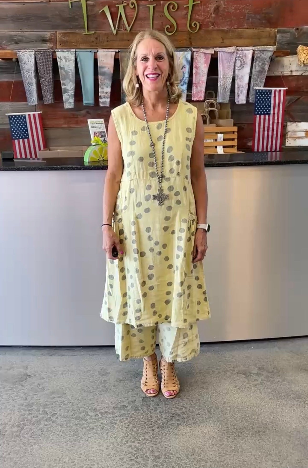 fenini linen dresses Fenini Eyelet Dress