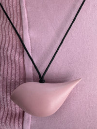 Rose Pink Bird Necklace