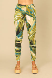 Rainforest Waves Full Length Legging