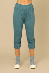 Everglade Crinkle Bamboo Jersey Kate Capri