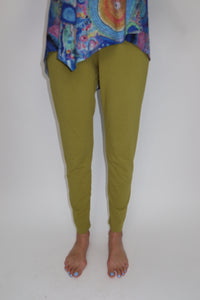 Spud Green Full Length Cotton Legging