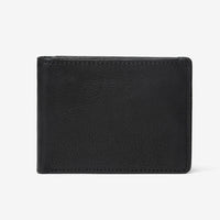 Black Genuine Leather RFID Ultra Mini Wallet
