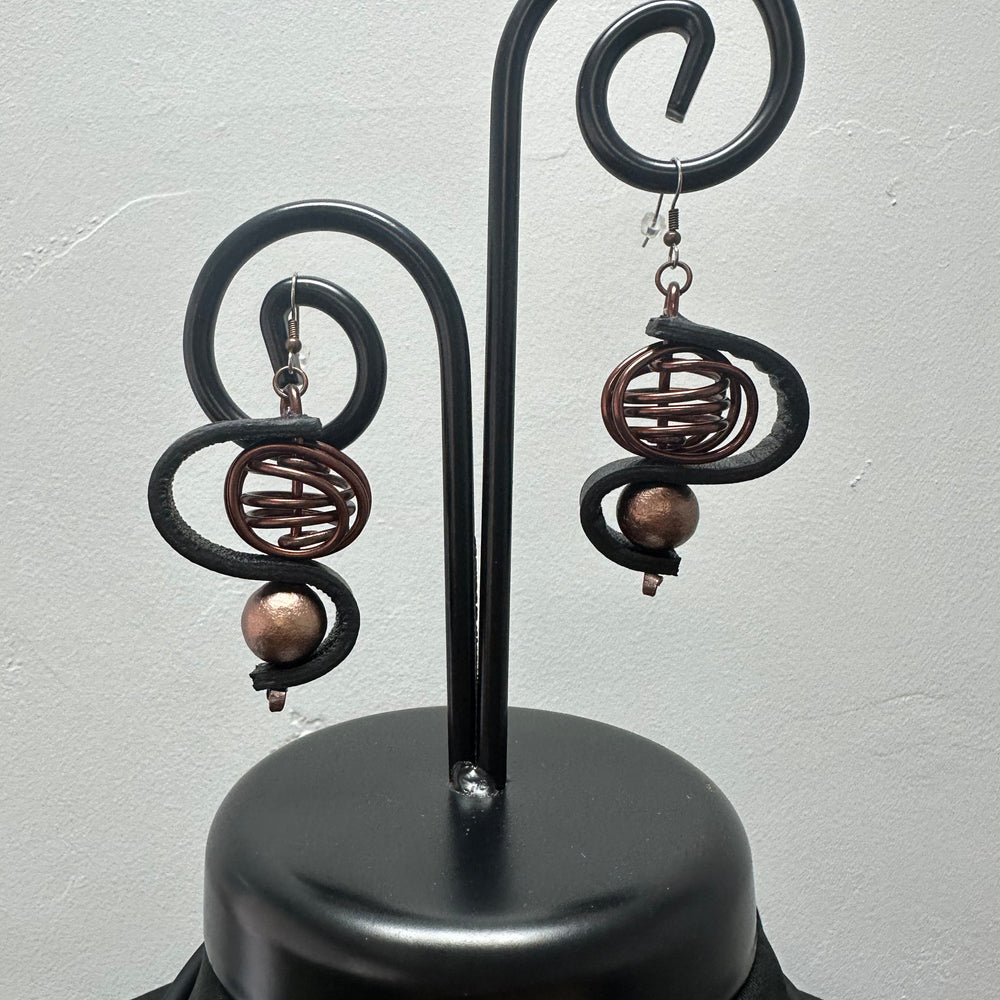 Amazon Copper Earrings