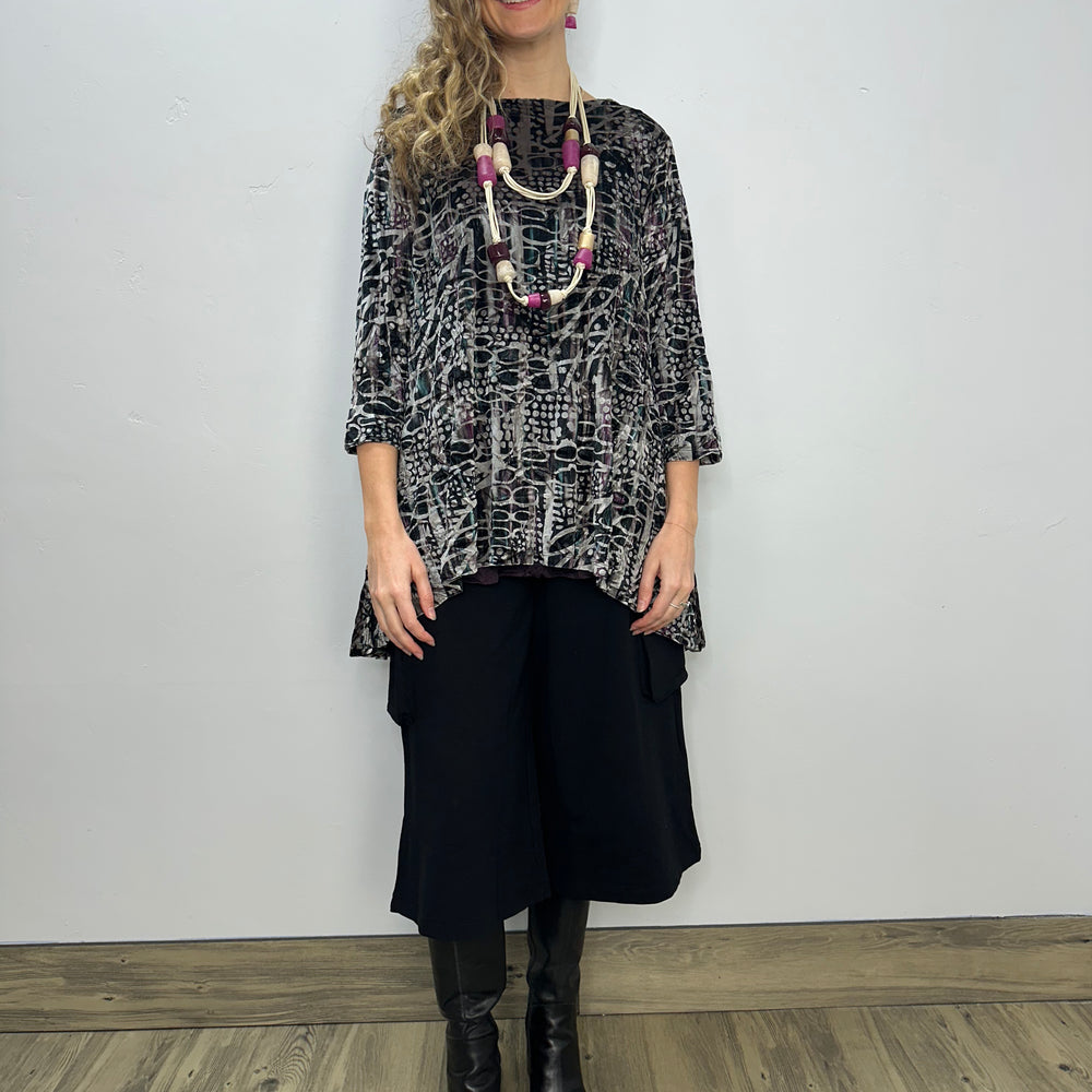 Crushed Velvet Twilight Dima Tunic