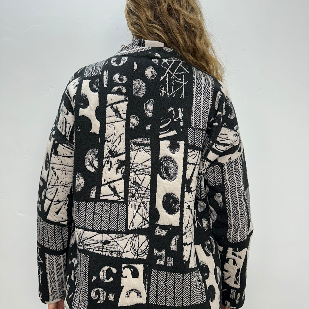 
                  
                    Compass Pattern Short Coat
                  
                