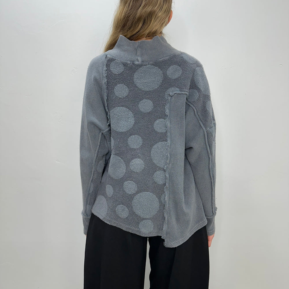 
                  
                    Gray Blue Vintage Wash Fleece Long Sleeve
                  
                