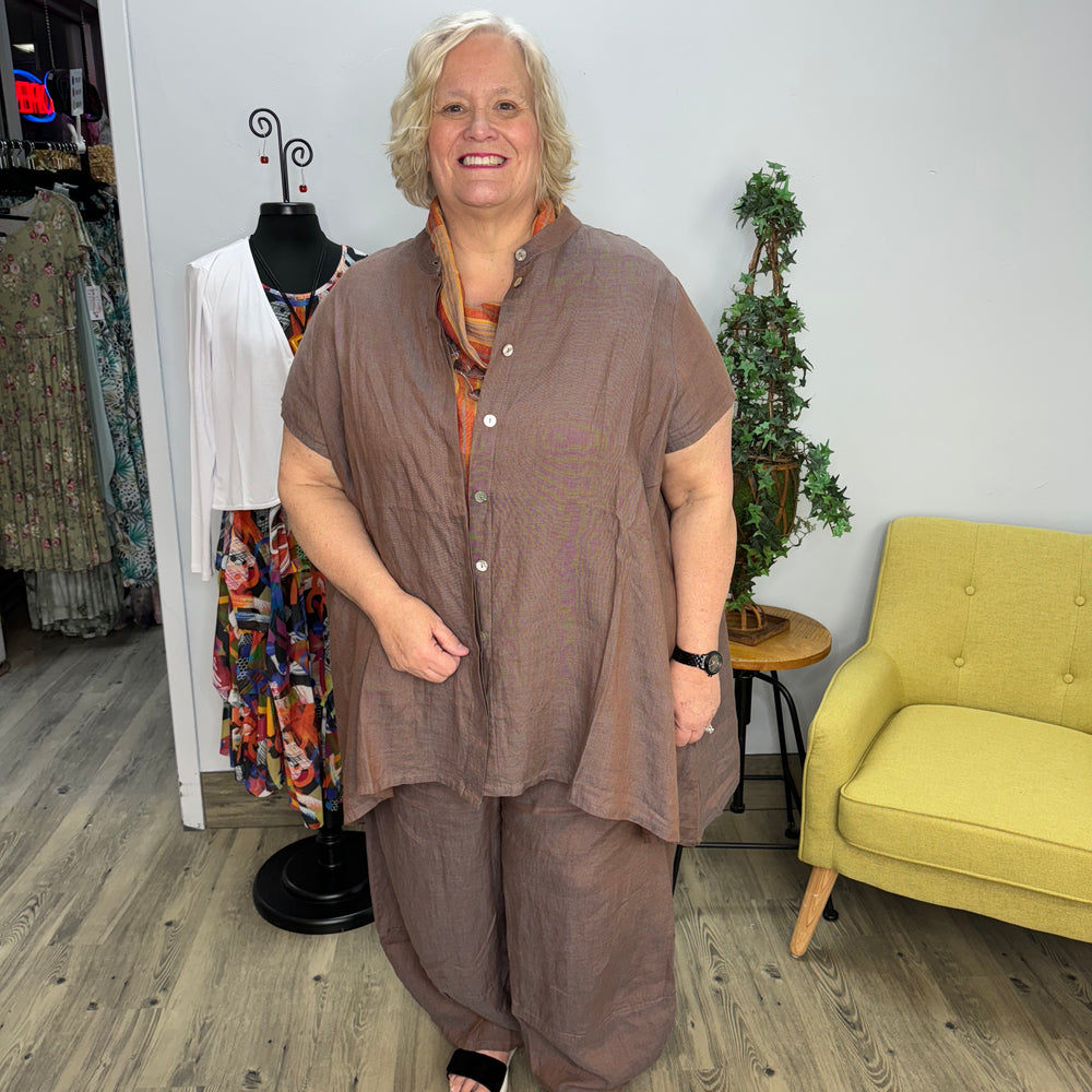 
                  
                    Treviso Willa Linen Tunic
                  
                