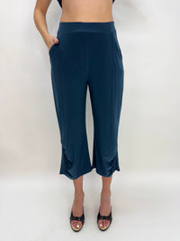 Blue Lapis Nancy Trés Chic Crop Pant