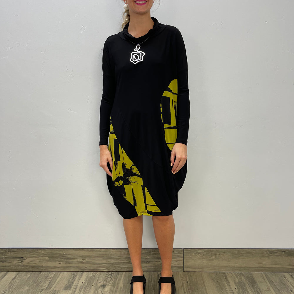 Ozzie Limelight Long Sleeve Dress