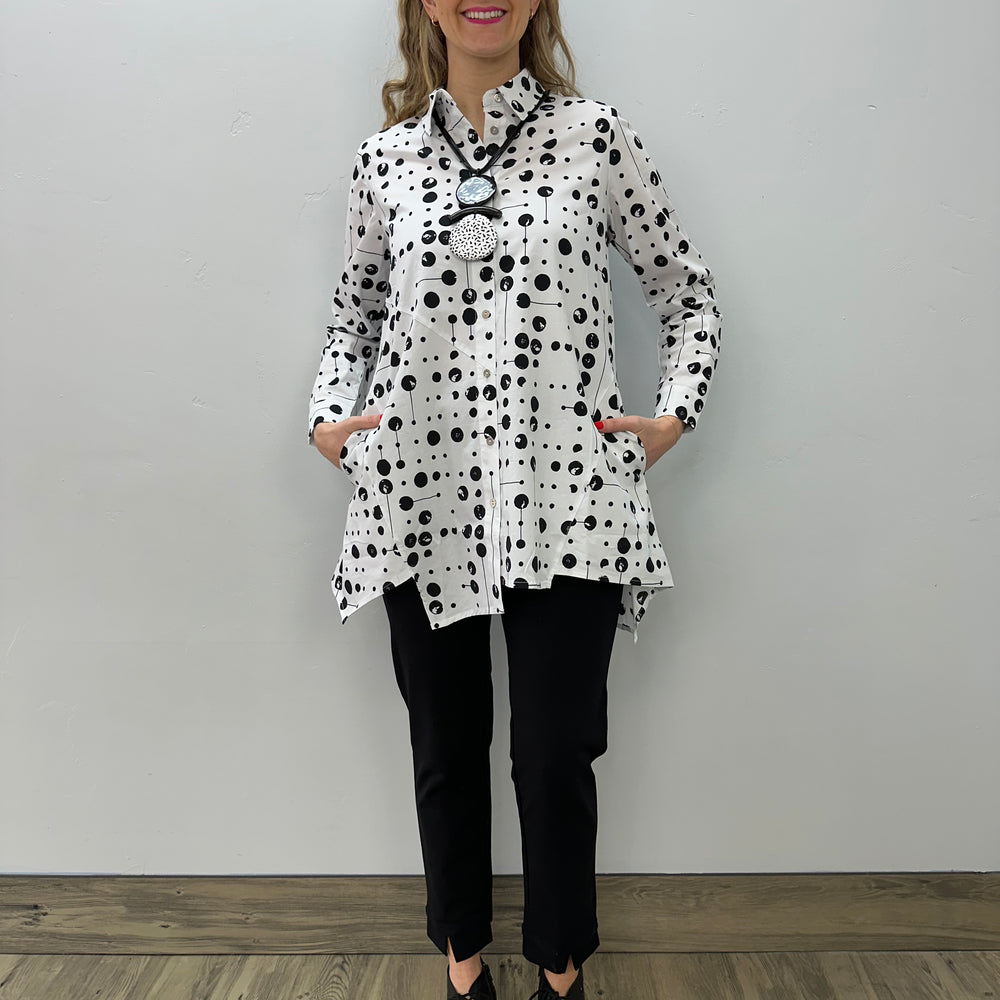 White Poppy Pepper Blouse