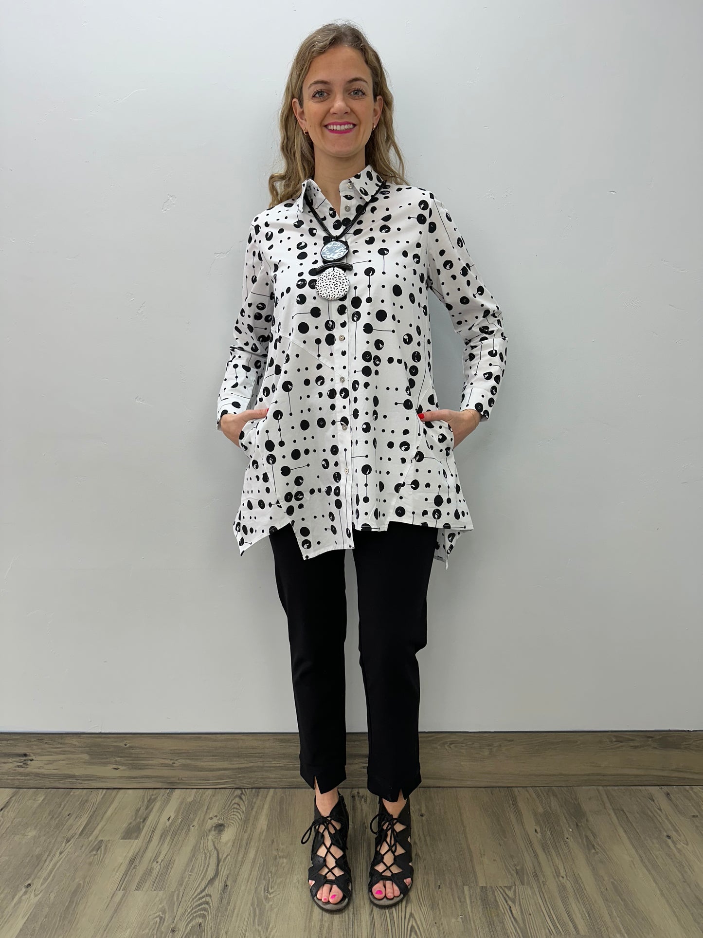 White Poppy Pepper Blouse