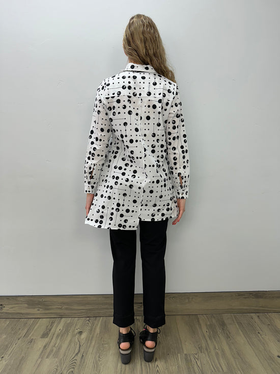 Load image into Gallery viewer, White Poppy Pepper Blouse

