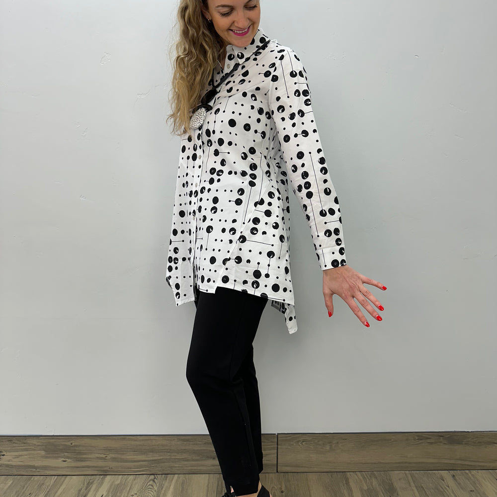 
                  
                    White Poppy Pepper Blouse
                  
                