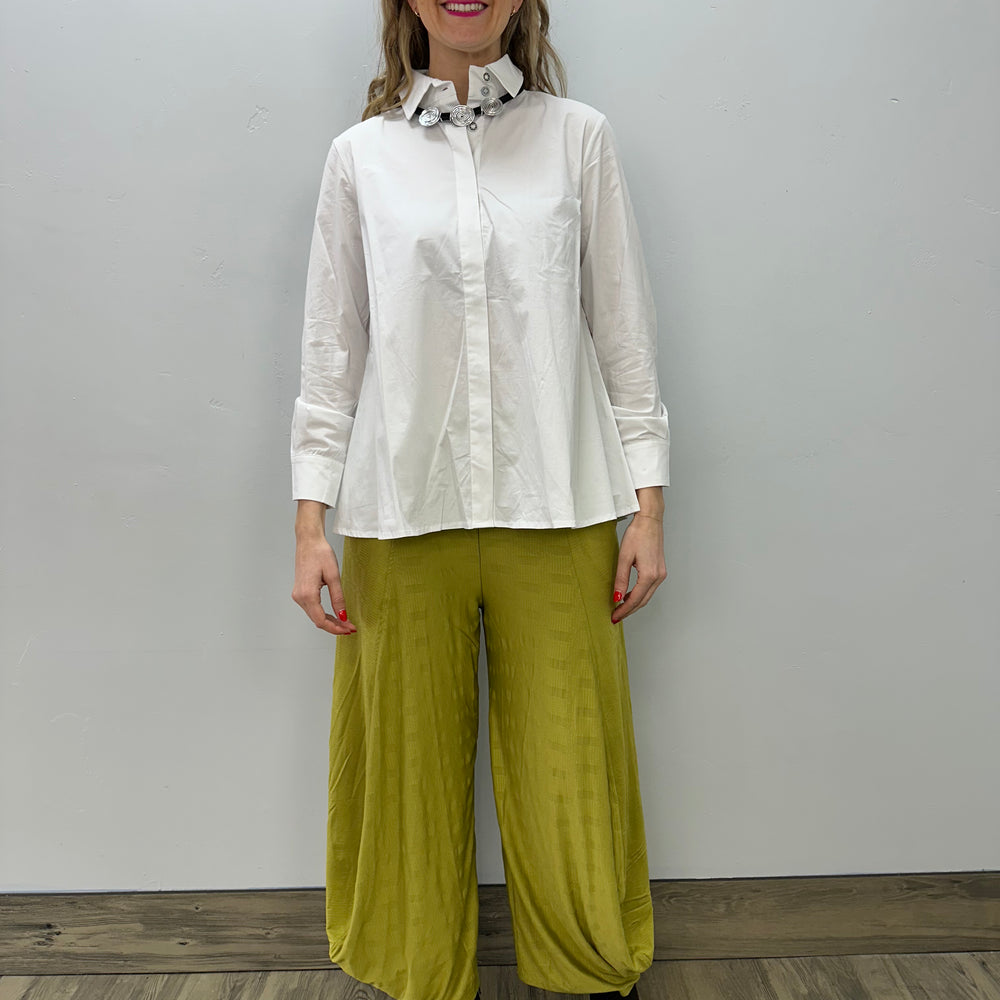 
                  
                    White Button Down Phoebe Blouse
                  
                