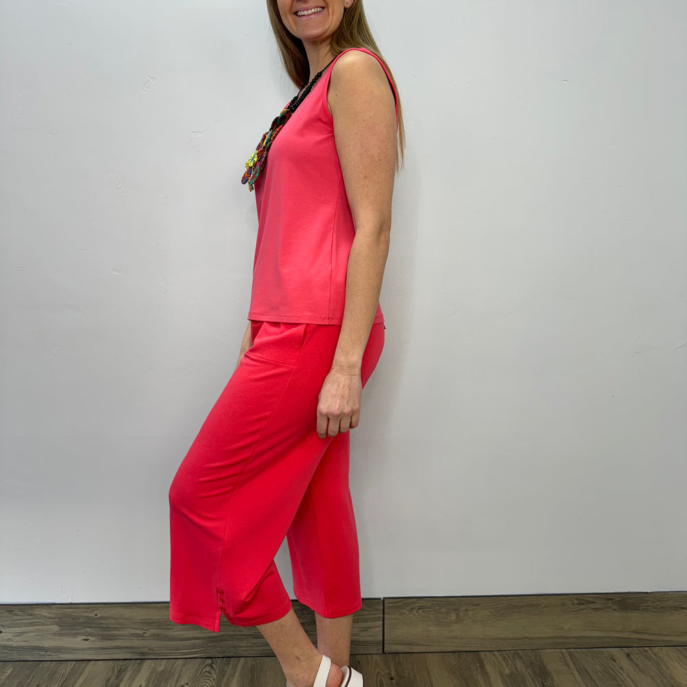 
                  
                    Coral Sleeveless Scoop Neck Bamboo Tunic
                  
                