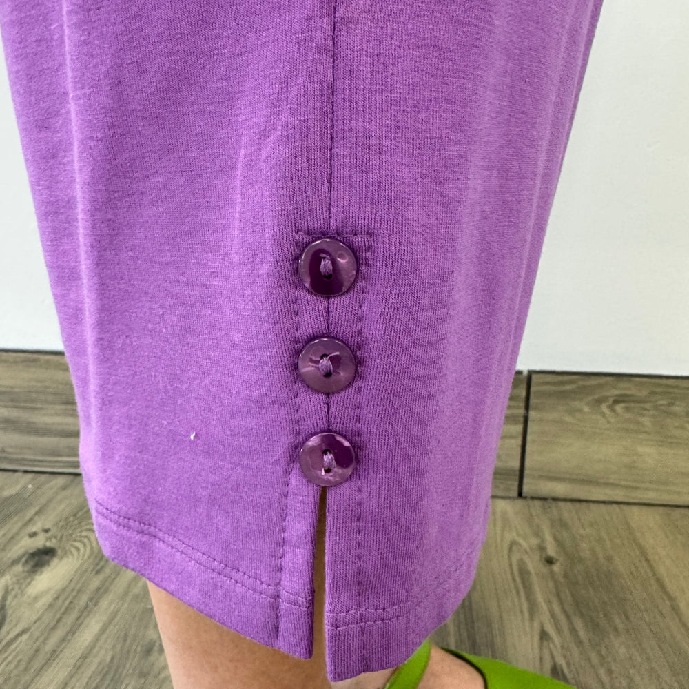 
                  
                    Iris Bamboo Terry Capri with Button Detail
                  
                