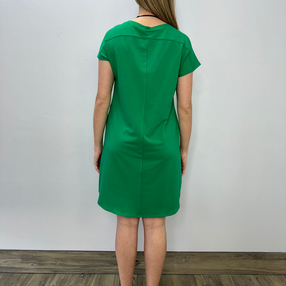 
                  
                    Kelly Green Bamboo Jersey Short Sleeve Dress
                  
                