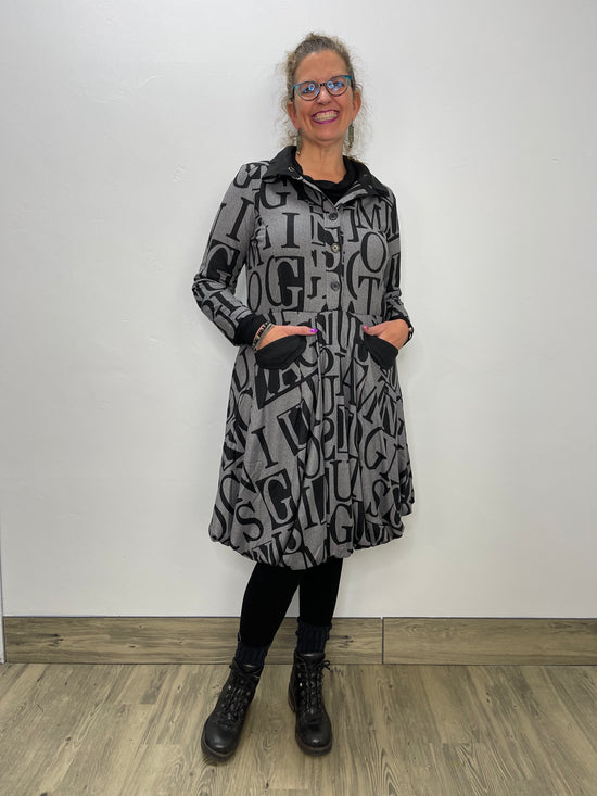Heather Gray Two Pocket Dress