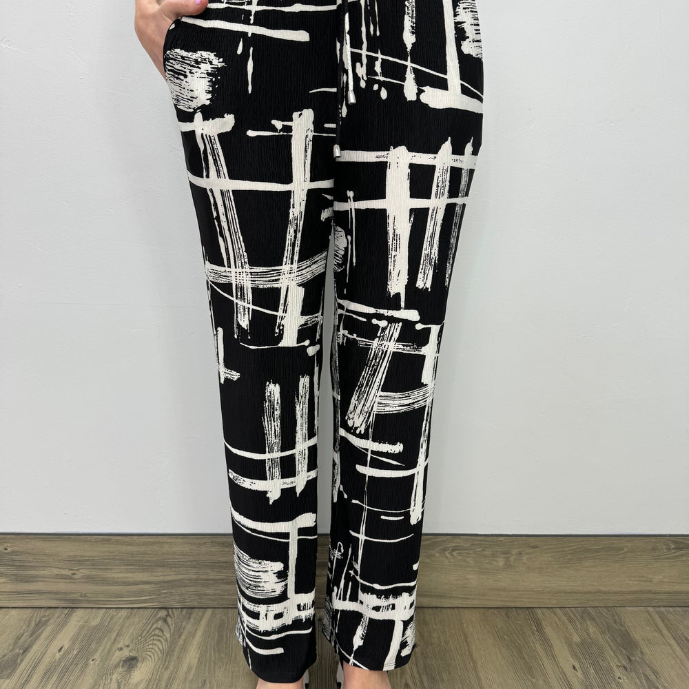 Black and White Pant