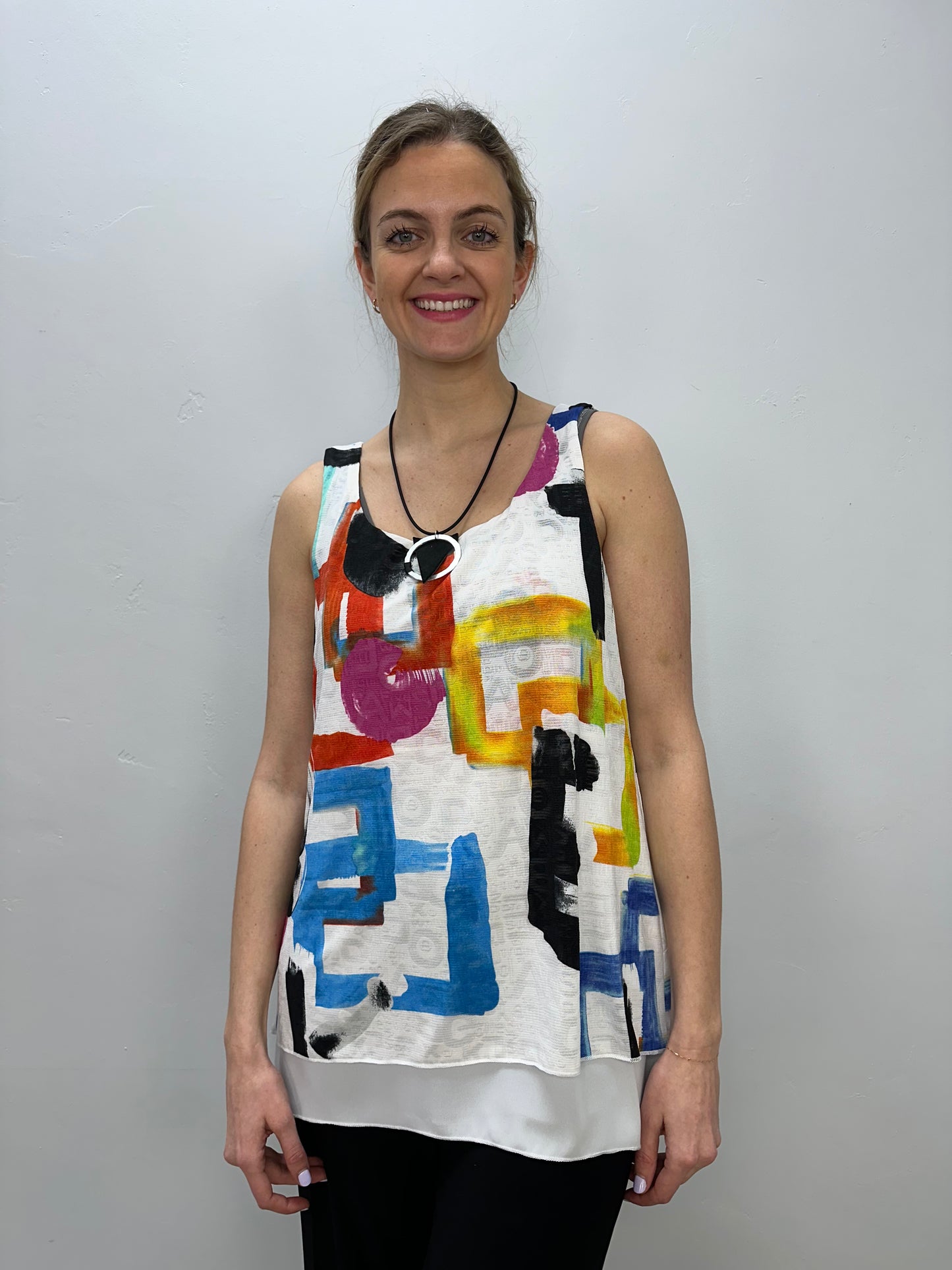 Sleeveless Layered Tunic