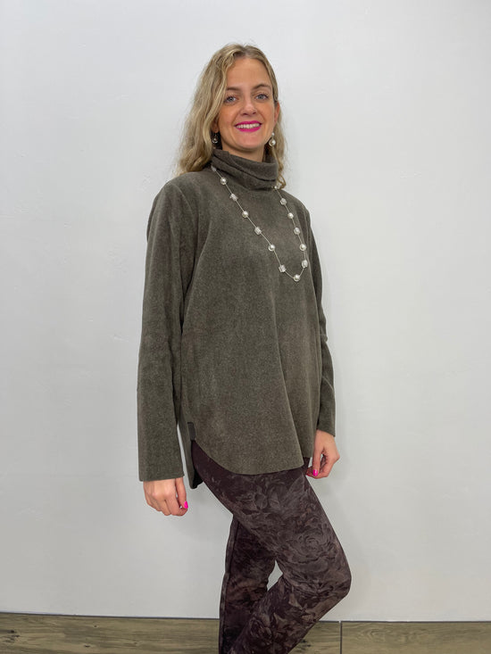 Long Sleeve Mock Neck Tunic
