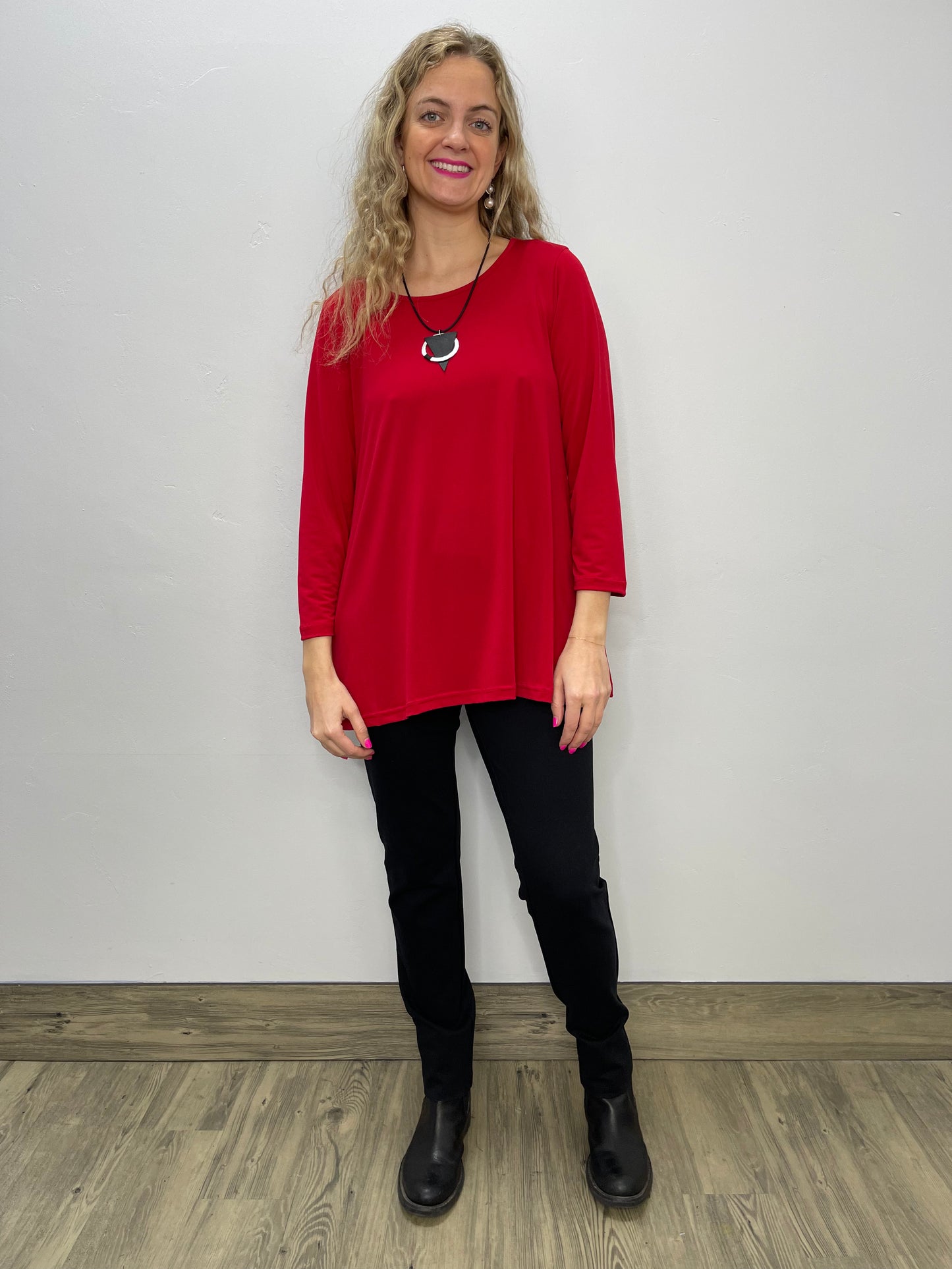 ITY Red Pocket Tunic