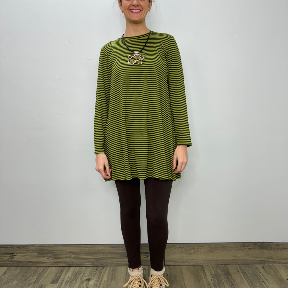 Long Sleeve Basic A-Line Tunic - Mint Girl Scout Cookie