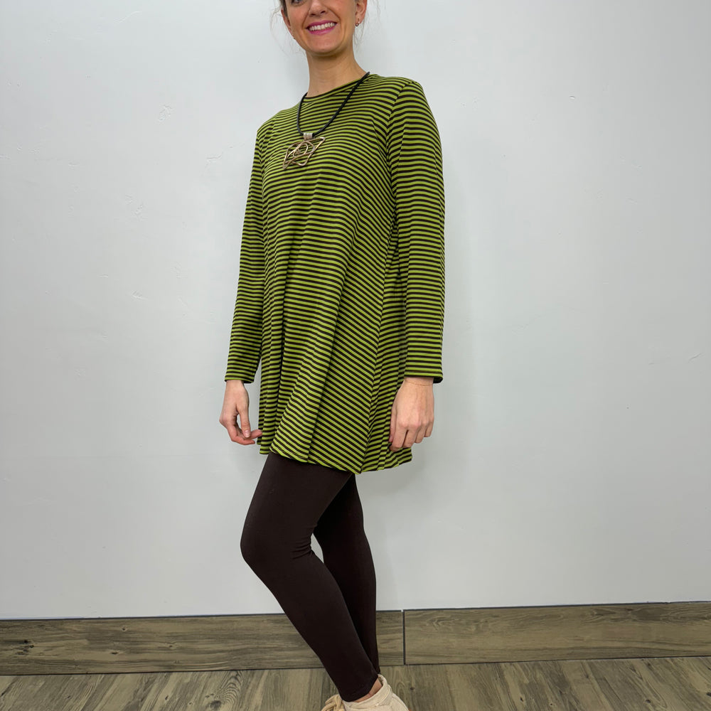 Long Sleeve Basic A-Line Tunic - Mint Girl Scout Cookie