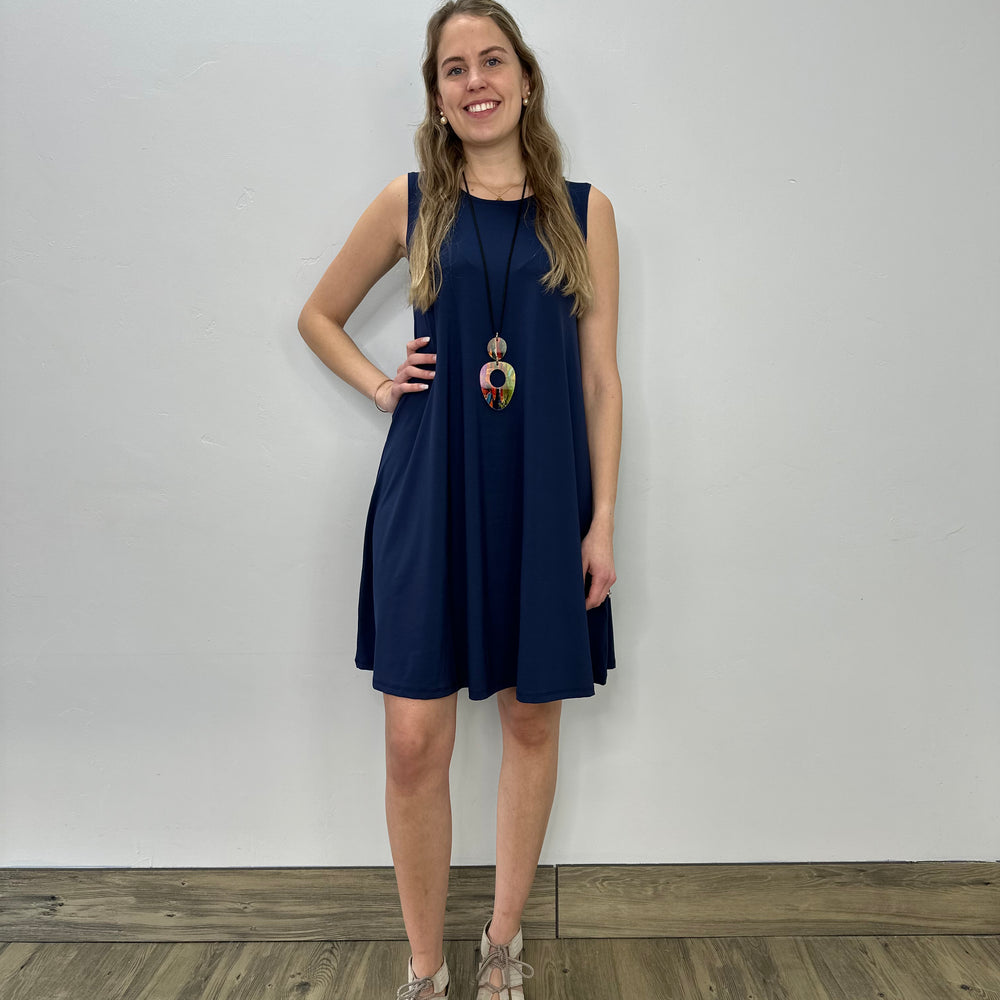 Navy Dulce Dress