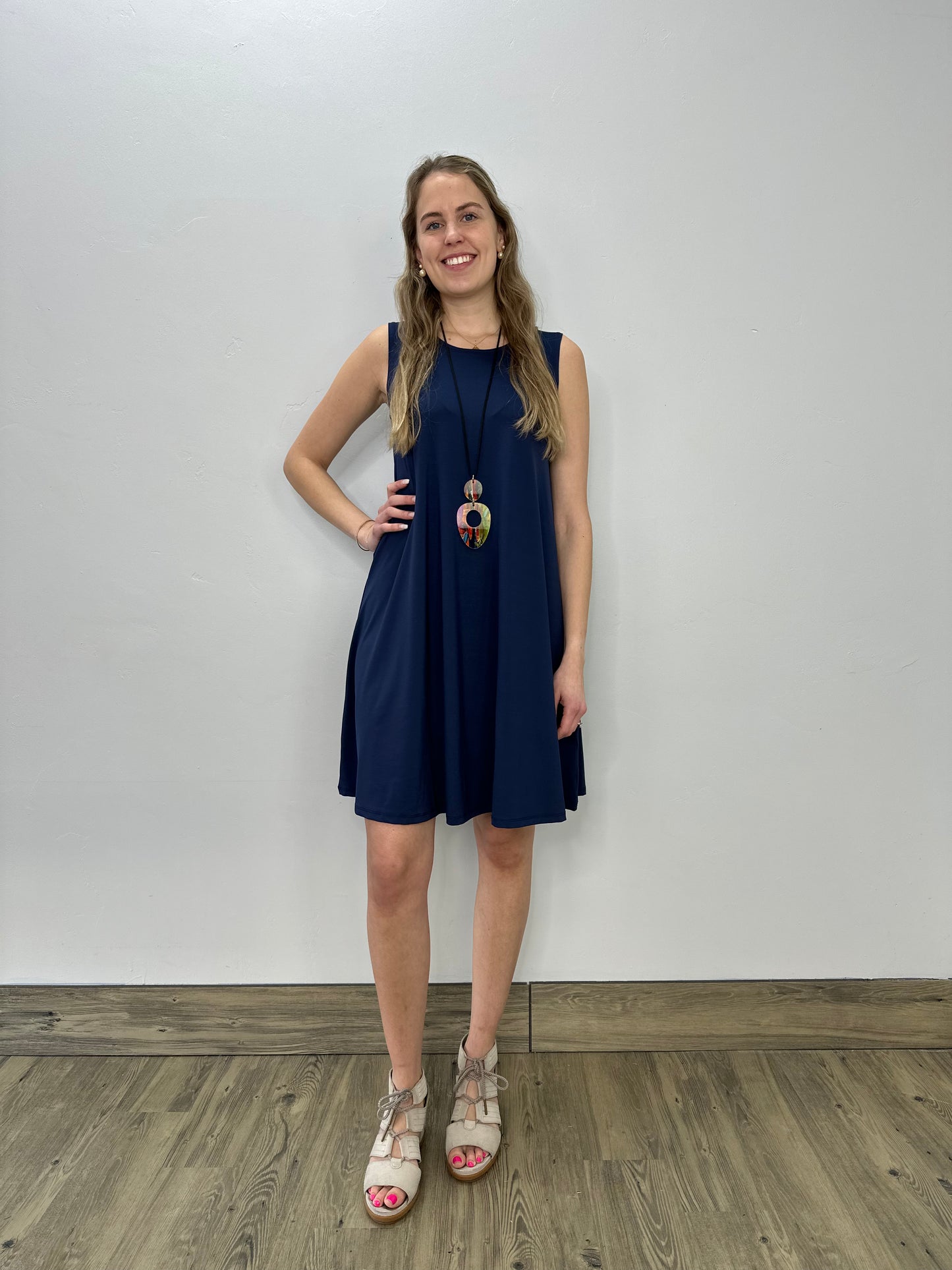 Navy Dulce Dress