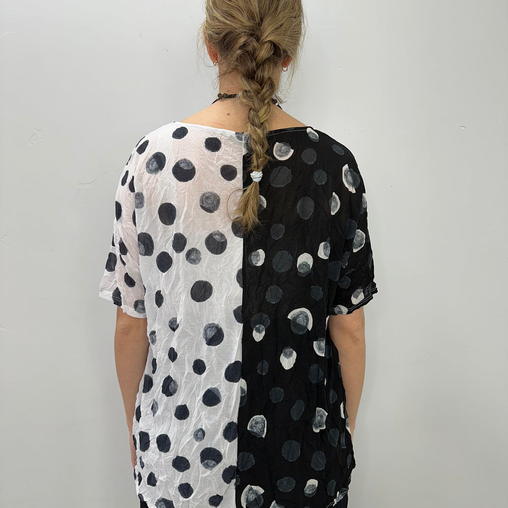 
                  
                    Meteor Polka Dot Amalia Top
                  
                