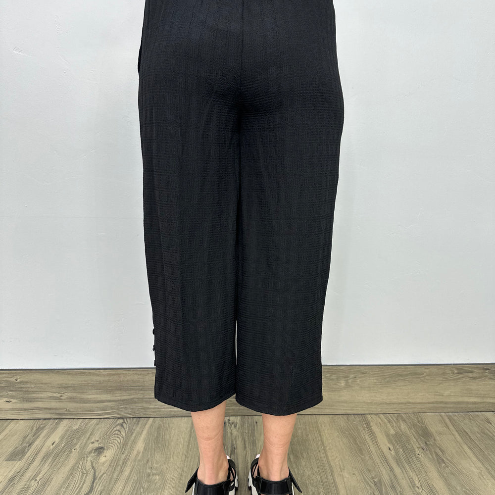 
                  
                    Black Capri with Side Slit
                  
                