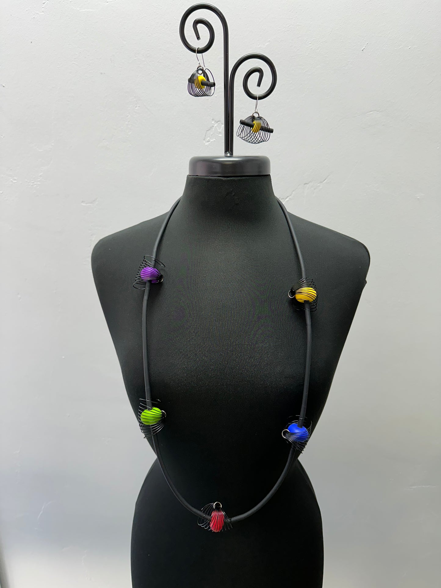 Multicolor Tiki Lights Necklace