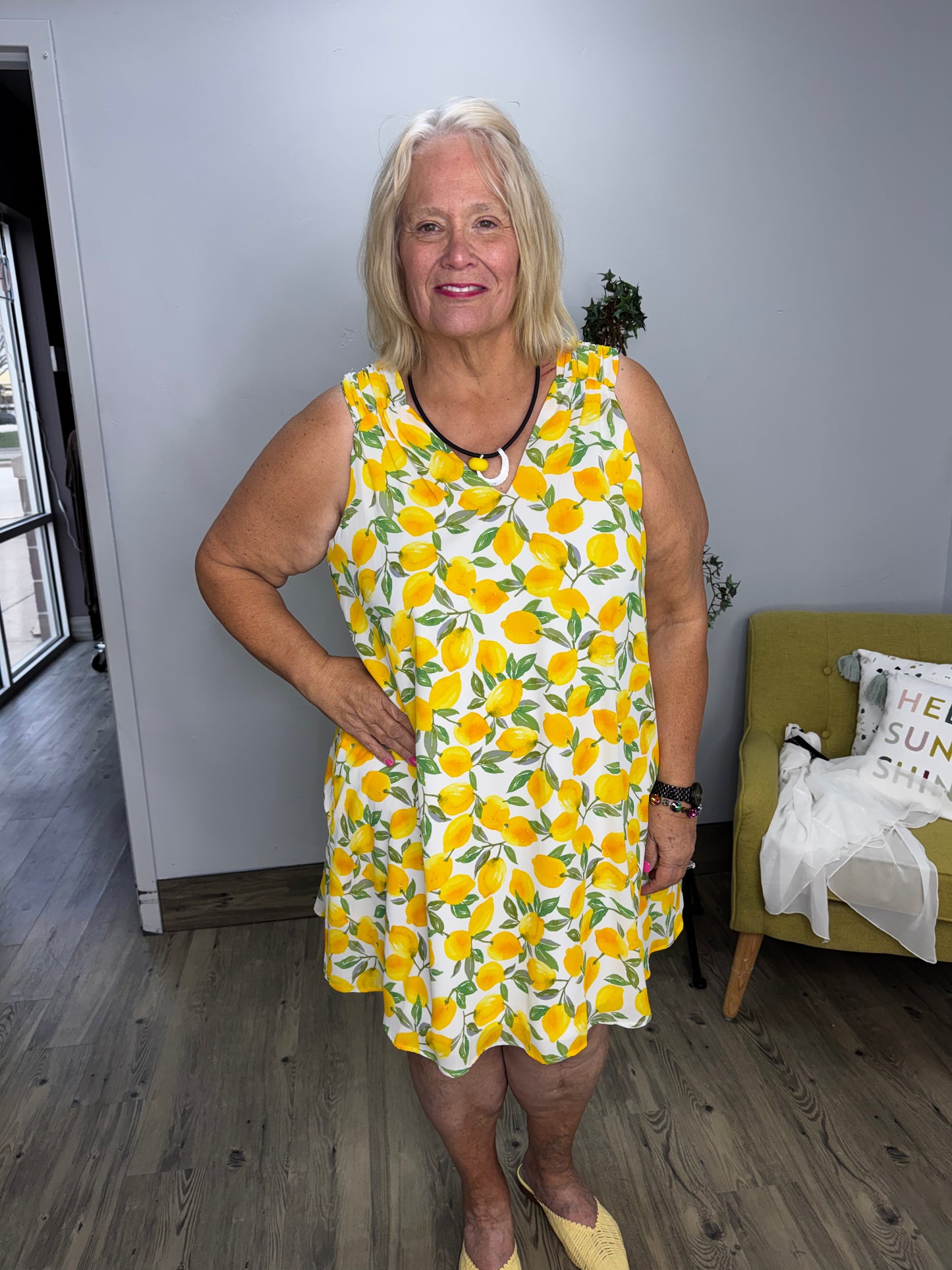lemon yellow chiffon dress Lemon boohoo Plus Chiffon High Neck Ruffle Detail Maxi Dress