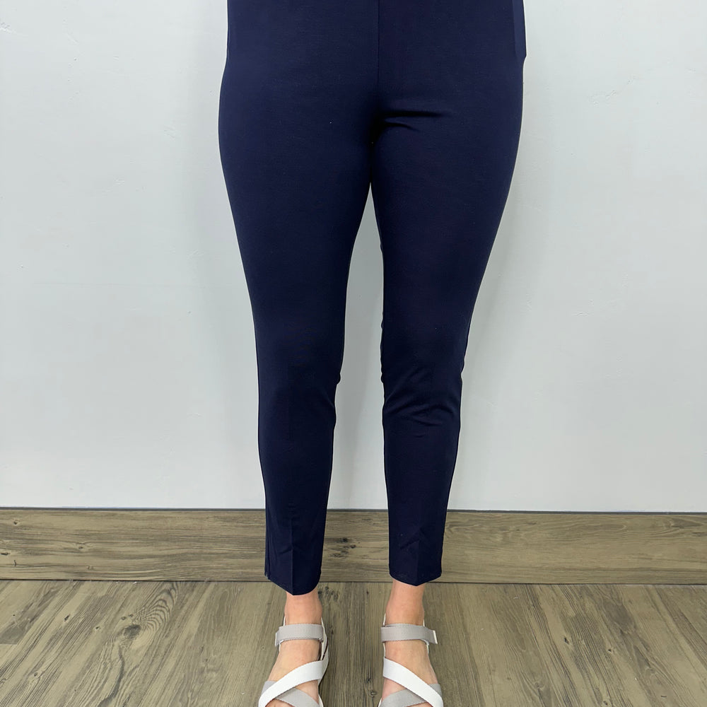 Navy Bamboo Jersey Legging