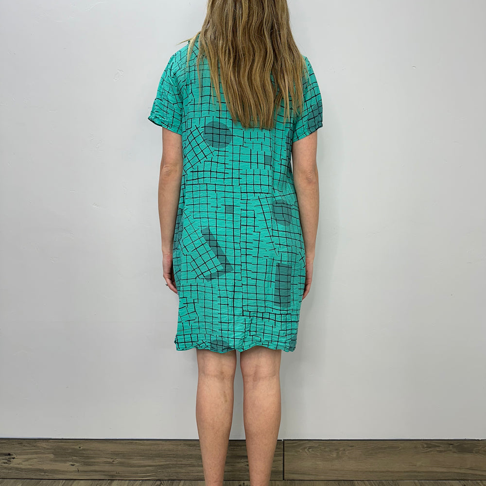 
                  
                    Emerald Short Sleeve Roll Neck Dress
                  
                