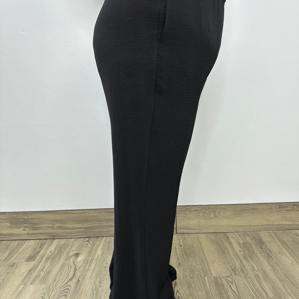 Long Black Palazzo Pant 30" Inseam