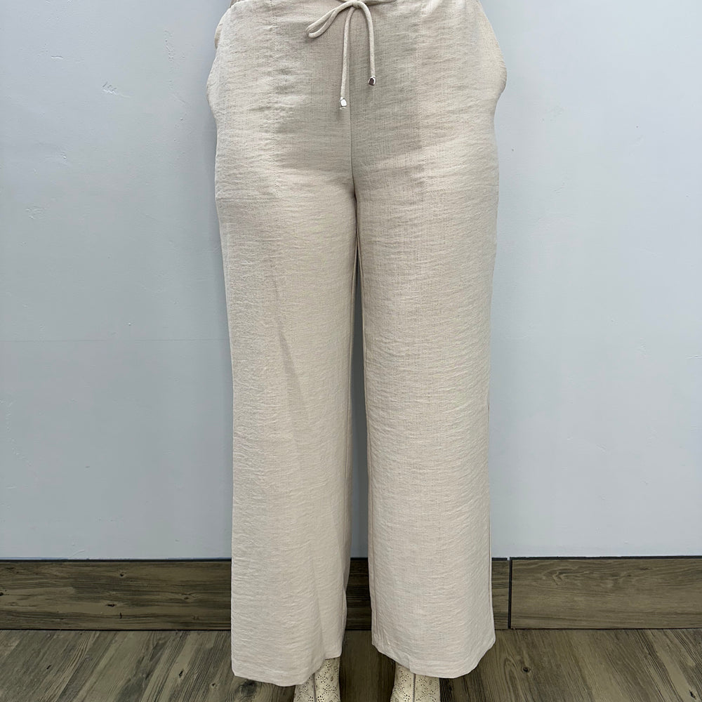 
                  
                    Sand Full Length Tie Pant
                  
                