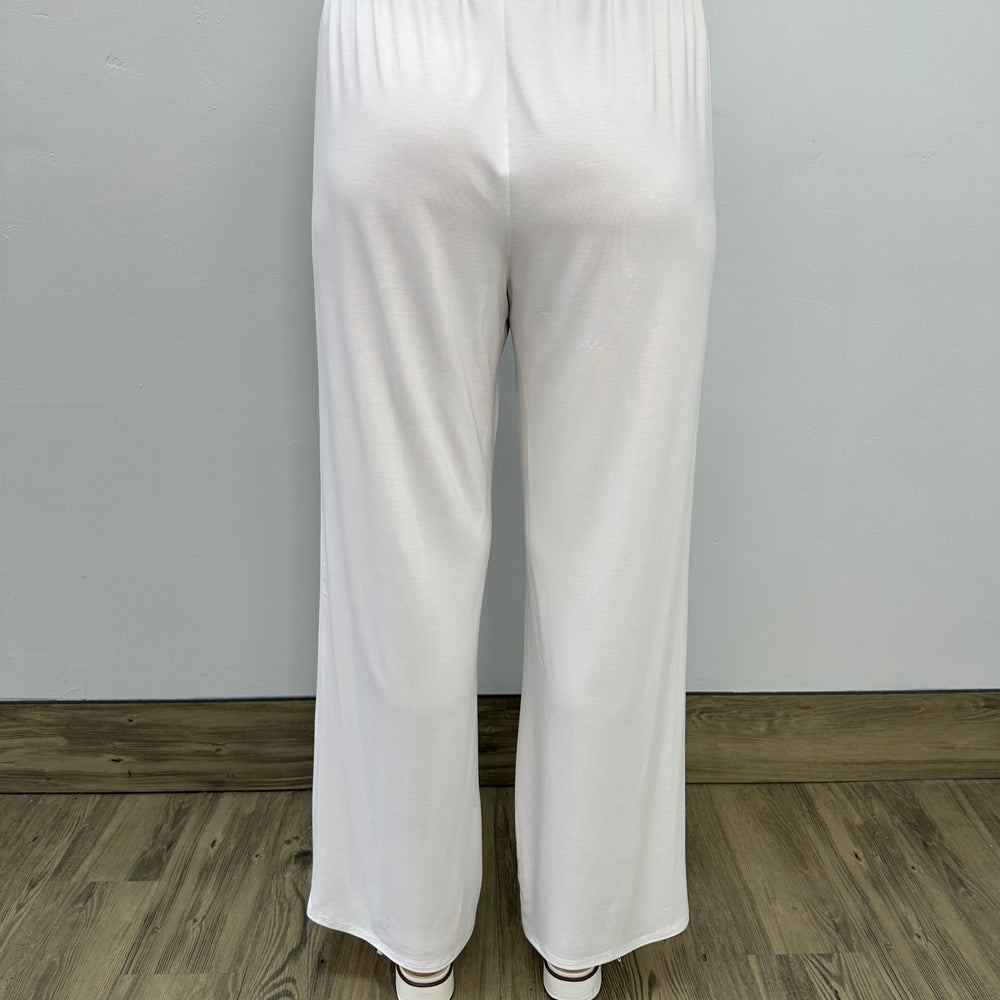 
                  
                    White Full Length Tie Pant
                  
                