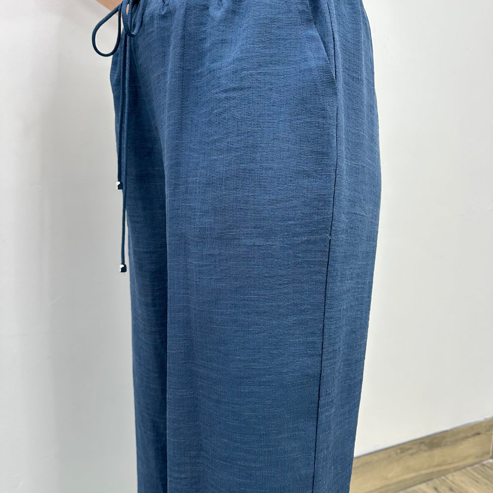 
                  
                    Indigo Full Length Tie Pant
                  
                