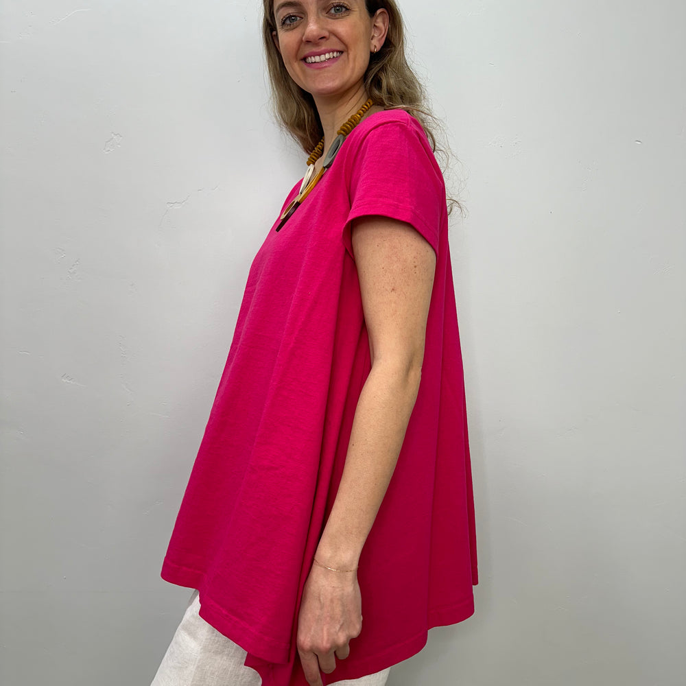 
                  
                    Fuchsia Charlie Short Sleeve Shirt
                  
                