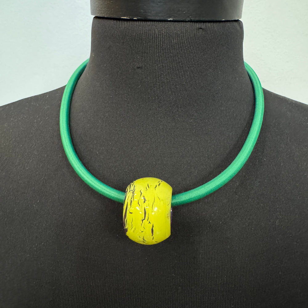 Green Pendant Necklace - 50cm