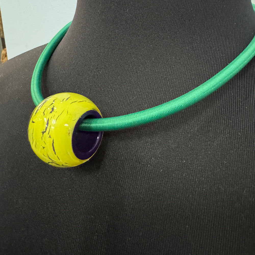 Green Pendant Necklace - 50cm