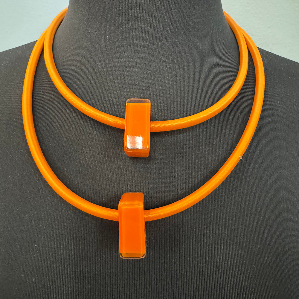 
                  
                    Orange Pendant Necklace - 50cm
                  
                