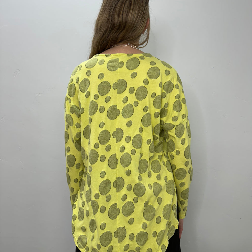 
                  
                    Sunburst Jacquard Dot Boxy Top
                  
                